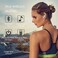 Kendir Bluetooth Headset, V5. 0 Ultralight Wireless Headphone Cell Phone Earpiece with Mic Headsetcase, Volume Control, Handsfree Earbud for iPhone, Android,Samsung Smartphone.