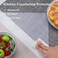 Gartful Silicone Mats for Kitchen Counter, Large Silicone Countertop Protector 25" by 17", Nonskid Heat Resistant Desk Saver Pad, Multipurpose Mat, Placemat, Translucent.