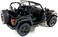 سيارة لعبة Kinsmart HCK Diecast Wrangler Rubicon Convertible Off Road Exploration (أسود).