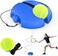 JHT Tennis Trainer Rebound Ball, Solo Tennis Training Equipment for Self-Pracitce, Portable Tennis Training Tool, Tennis Rebounder Kit, Including 2 String Balls, Suitable for Beginners Sport Exercise.