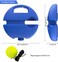JHT Tennis Trainer Rebound Ball, Solo Tennis Training Equipment for Self-Pracitce, Portable Tennis Training Tool, Tennis Rebounder Kit, Including 2 String Balls, Suitable for Beginners Sport Exercise.