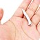 Eastern Delights Miniature Gadgets Pocket Knife Collection, EDC Tiny Multifunction Tool Pendant Decoration (Silver Folding.