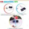 CYOEST 4 in 1 Solar PowerElectric Motor STEM Kits,Science Experiment Projects for Kids Beginners,Electronic Assembly Solar Powered Toy Kit,DIY Educational Engineering Experiments for Boys and Girls.