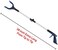 RMS 34 Inch Extra Long Reacher Grabber - Foldable Gripper and Reaching Tool with Rotating Jaw.
