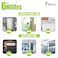 FRIDGGI 3-in-1 Alarm - Door Alarm with Delay for Freezer, Home, Office, 0/5/10/30/60 Seconds, 2/5 Minutes, Close Door Reminder, 80 to 120 dB, Time Delay Door Chime when left open, No More Door Ajar. (