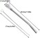 FRUTA 6 PCS Stainless Steel Yerba Mate Tea Bombilla Straws with Filter Spoon and 2 PCS Cleaning Brushes, Removable Filtered Spoons Drinking Straw, 18. 5CM/7. 28inch.