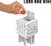 Mattel Minecraft ToysFireball Ghast Figure with 10 Shooting DiscsVideo-Game CollectibleGifts for Kids and Fans.