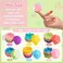 R HORSE 42Pcs Silicone Molds Cupcake Multi Flower Shapes Baking Cups Non-Stick Donut Wrapper Mold Muffin Liners Washable for Pan Oven Microwave Dishwasher (2 x 0. 8 Inch.