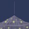 UB-STORE Canopy for Girls Bed with Pre-Glued Glow in The Dark Stars - Princess Mosquito Net Room Decor - KidsBaby Bedroom Tent with Galaxy Lights - 1 Opening Canopy BedHanging Kit Included.