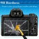 واقي شاشة ULBTER لكاميرا Canon EOS M50 Mark II غطاء قاعدة الفلاش 0.3 مم صلابة 9H واقي شاشة زجاجي مقوى فائق الوضوح، مقاوم للخدش وبصمات الأصابع والغبار والفقاعات [عبوة من 3 قطع].