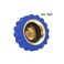 MEASUREMAN Garden Hose Adaptor Lead Free Brass, 3/4"" Female Hose x 1/4"" NPT Female, 360 Degree Swivel.