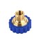MEASUREMAN Garden Hose Adaptor Lead Free Brass, 3/4"" Female Hose x 1/4"" NPT Female, 360 Degree Swivel.