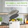 ddLUCK 6 Pack Thickening Compost Bin Filters Activated Carbon Filters for Kitchen Compost Bin Filters Replacement, 10 mm Thickness.
