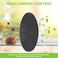 ddLUCK 6 Pack Thickening Compost Bin Filters Activated Carbon Filters for Kitchen Compost Bin Filters Replacement, 10 mm Thickness.