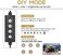 مصباح حوض السمك hygger 18W LED يعمل على مدار الساعة طوال أيام الأسبوع، مع وضع شروق الشمس وضوء النهار وضوء القمر ووضع DIY، ومؤقت قابل للتعديل، وسطوع قابل للتعديل، وحامل قابل للتمديد، و7 ألوان لحوض النب