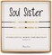 RareLove 2 Pieces Soul Sister Morse Code Bracelet Inspirational Friendship Gift for 2 Best Friends Women Girls White Golden Black Tiny Pony Seed Beads Black String Bracelets, Metal, no gem style.