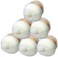 Truevalue 6 Balls Angora Mohair Wool Yarn Soft Baby Mohair Cashmere Hand Crochet Yarn for Knitting DIY Scarf Sweater Thread Yarn 300g (White.