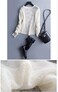 Truevalue 6 Balls Angora Mohair Wool Yarn Soft Baby Mohair Cashmere Hand Crochet Yarn for Knitting DIY Scarf Sweater Thread Yarn 300g (White.