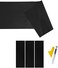 LANZMYAN Compatible with Bowtie Logo Wrap Stickers Cut-Your-Own Emblem Overlay DIY Decals for Chevy 3PCS Matte Black.