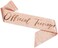 BRT Bearingshui 13th Birthday Sash and Crown for Girls, Rose Gold Official Teenager Sash and Tiara for Girls, 13th Birthday Gifts for Happy 13th Birthday Party Favor Supplies.
