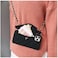 UnnFiko Wallet Case Compatible with iPhone 12 Pro, Cute Light Luxury Bag Design, Purse Flip Card Pouch Cover Soft Silicone Case with Handstrap Long Shoulder Strap (Black, iPhone 12 Pro.