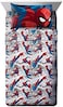 Jay Franco Marvel Spiderman Burst 5 Piece Full Bed Set - Includes Reversible ComforterSheet Set - Bedding - Super Soft Fade Resistant Microfiber (Official Marvel Product.