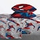 Jay Franco Marvel Spiderman Burst 5 Piece Full Bed Set - Includes Reversible ComforterSheet Set - Bedding - Super Soft Fade Resistant Microfiber (Official Marvel Product.