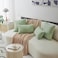 Home Brilliant Sage Green Rectangle Spring Pillow Covers 12x20 Lumbar Pillow Cover Accent Corduroy Striped Oblong Throw Pillows for Couch Decor, Set of 2, 12 x 20 inch, Sage Green.