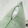 Home Brilliant Sage Green Rectangle Spring Pillow Covers 12x20 Lumbar Pillow Cover Accent Corduroy Striped Oblong Throw Pillows for Couch Decor, Set of 2, 12 x 20 inch, Sage Green.