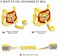 FITARTS Toddlers LeashAnti Lost Wrist Link Child Kids Safety Harness Kids Walking Wristband Assistant Strap Belt for Boys Pink Christmas Gift (Yellow.