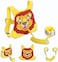 FITARTS Toddlers LeashAnti Lost Wrist Link Child Kids Safety Harness Kids Walking Wristband Assistant Strap Belt for Boys Pink Christmas Gift (Yellow.