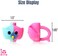 Mr. Pen Owl Pencil Grips, 6 pcs, Silicone Gel, Cute, Fits Pencils, Pens, Crayons.