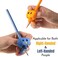 Mr. Pen Owl Pencil Grips, 6 pcs, Silicone Gel, Cute, Fits Pencils, Pens, Crayons.