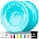 MAGICYOYO K2 Responsive Yoyo for Kids, Professional for Beginners, Dual Purpose Replacement Unresponsive Bearing for Adults/Advanced with 6 StringsBagBearing Remover (Sky Blue.
