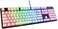Tecware PBT Keycaps, Double-Shot PBT Keycap Set, for Mechanical Keyboards, Full 111 Keys Set, OEM Profile, English (US, ANSI(Pudding White.
