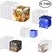 FineGood 5 Pcs Square Resin Molds Epoxy Resin Molds Molds Resin Mold Kit Silicone Resin Mold.