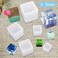 FineGood 5 Pcs Square Resin Molds Epoxy Resin Molds Molds Resin Mold Kit Silicone Resin Mold.