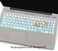 
		 i-Tensodo Format: Electronics 2 Pack Keyboard Cover for Lenovo IdeaPad Slim 7 15, Yoga 7i 15. 6, 5 Flex, ThinkBook 15p, 15 Gen 2 Series - MintGreen.