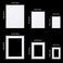 مجموعة Jetec White Picture Mat، تتضمن إطار صور مقاوم للأحماض مقطوع مسبقًا ولوحة قطع مشطوفة أساسية للصور الفنية، 5 × 7، 8 × 10، 11 × 14 بوصة (12 مجموعة).