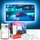 Sengled Smart TV LED Backlights for 45-75 inch TVs, 8 PCS Segmented Strip Lights, Work with Alexa Google Home, Music Sync Wi-Fi RGB Ambient Lighting, Grouping, Adjustable Length, 25,000 Hours.