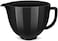 KitchenAid 5 Quart Black Shell Ceramic Bowl.