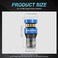 MAXGTRS 194 LED Light Bulb 4300k Warm Wihte 168 2825 W5W T10 Wedge 18-SMD 3014 Chipsets LED Replacement Bulbs with Condenser Lens for Car Dome Map Door Courtesy License Plate Lights, Pack of 2.