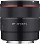 Samyang 35mm F1. 8 Auto Focus Compact Full Frame Wide Angle Lens for Sony E Mount, Black (SYIO3518-E, one size.
