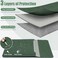 HYZUO 13. 3-14 Inch Laptop Sleeve Case with Stand Feature for MacBook Pro 14 M4/M3/M2/M1 Pro/Max 2025-2021, MacBook Pro/Air 13. 3, 13. 5-13. 8 Surface Laptop, HP Spectre X360 13/14, Midnight Green.