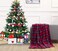 Valerian Luxury Velvet Super Soft Light Weight Blanket Prints Fleece Year Round Home Decor Fuzzy Warm and Cozy Throws, Couch and Gift, 50 x 60 inch, Plaid.