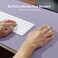 Aothia Leather Desk Pad Protector,Mouse Pad,Office Desk Mat, Non-Slip PU Leather Desk Blotter,Laptop Desk Pad,Waterproof Desk Writing Pad for Office and Home (23. 6" x 13. 7", Lavender.