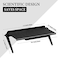 Blulu 2 Pieces TV Top Shelf Screen Shelf Adjustable Monitor Top Shelf TV Top Storage Bracket Computer Screen Shelf for Cellphone Stand, Media Boxes, Game Console, Router and Home (Black, 11. 8 x 4. 7