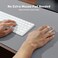 Aothia Leather Desk Pad Protector,Mouse Pad,Office Mat, Non-Slip PU Blotter,Laptop Pad,Waterproof Writing for Office and Home (31. 5" x 15. 7", Light Grey.