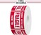 Safety Supply Mart 3&rdquo; X 2&rdquo; Fragile Handle with Care Warning Stickers, Fragile Tape for Packing and Shipping, Permanent Adhesive Labels 500 Per Roll (1 Pack.
