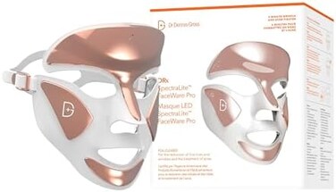 Dr Dennis Gross Dr. DRx SpectraLite Dpl FaceWare Pro: Smooths Full Face Fine Lines and Wrinkles, Firms Skin, Prevents Acne Flare-Ups, and Reduces Redness and Irritation.